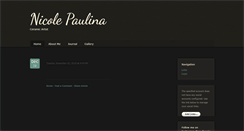 Desktop Screenshot of nicolepaulina.com